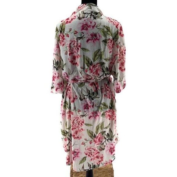 Show Me Your Mumu Womens Floral Tie‎ Belt Brie Robe Multicolor One Size - Picture 4 of 6